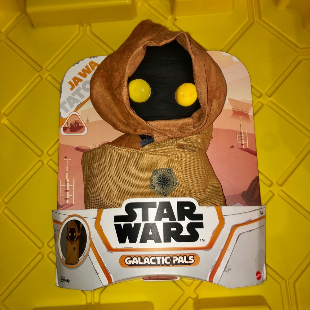 NWT Star Wars Galactic Pals Jawa Plush Disney